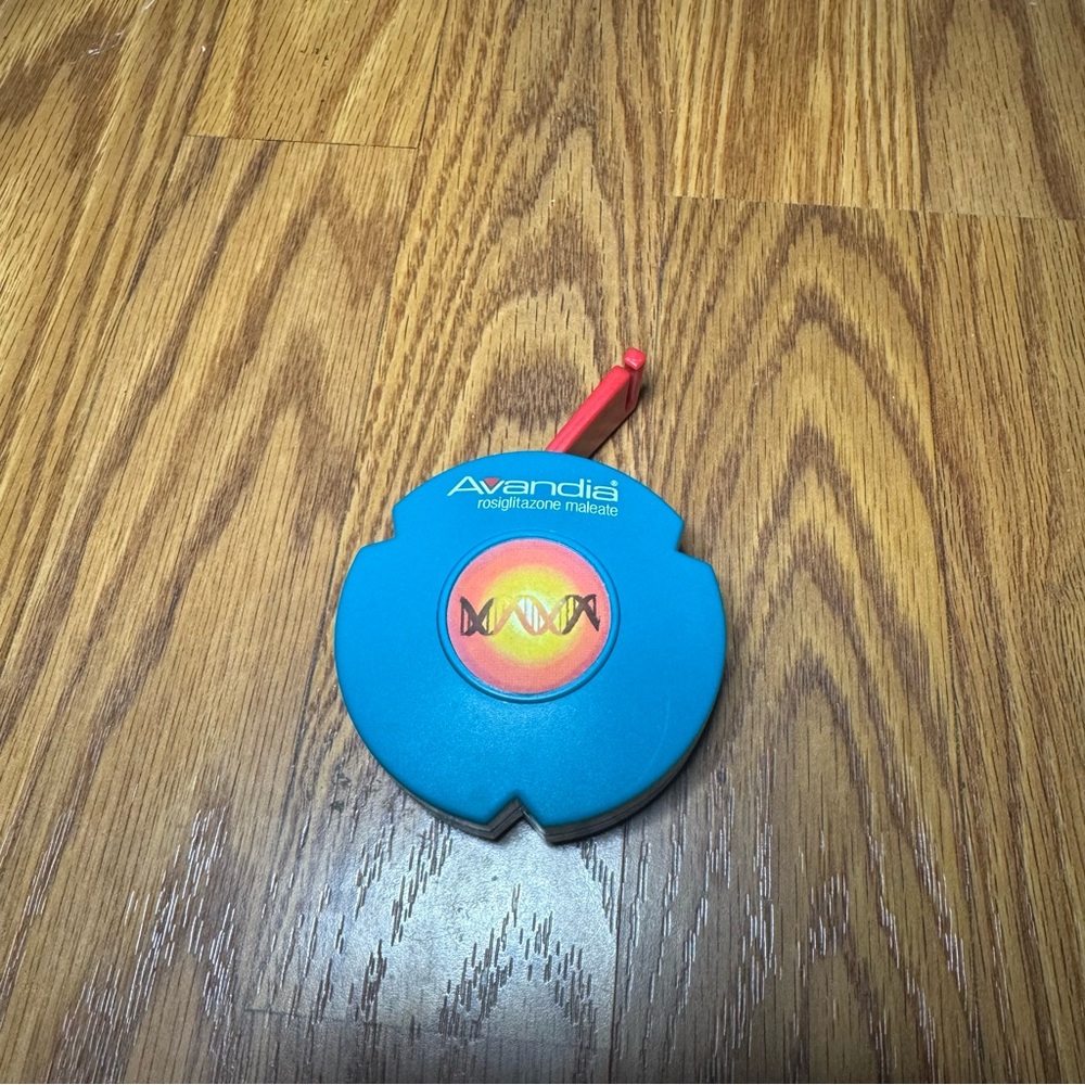 Avandia Tape Measure Pharmaceutical Medical Rep Promo Advertising Collectible